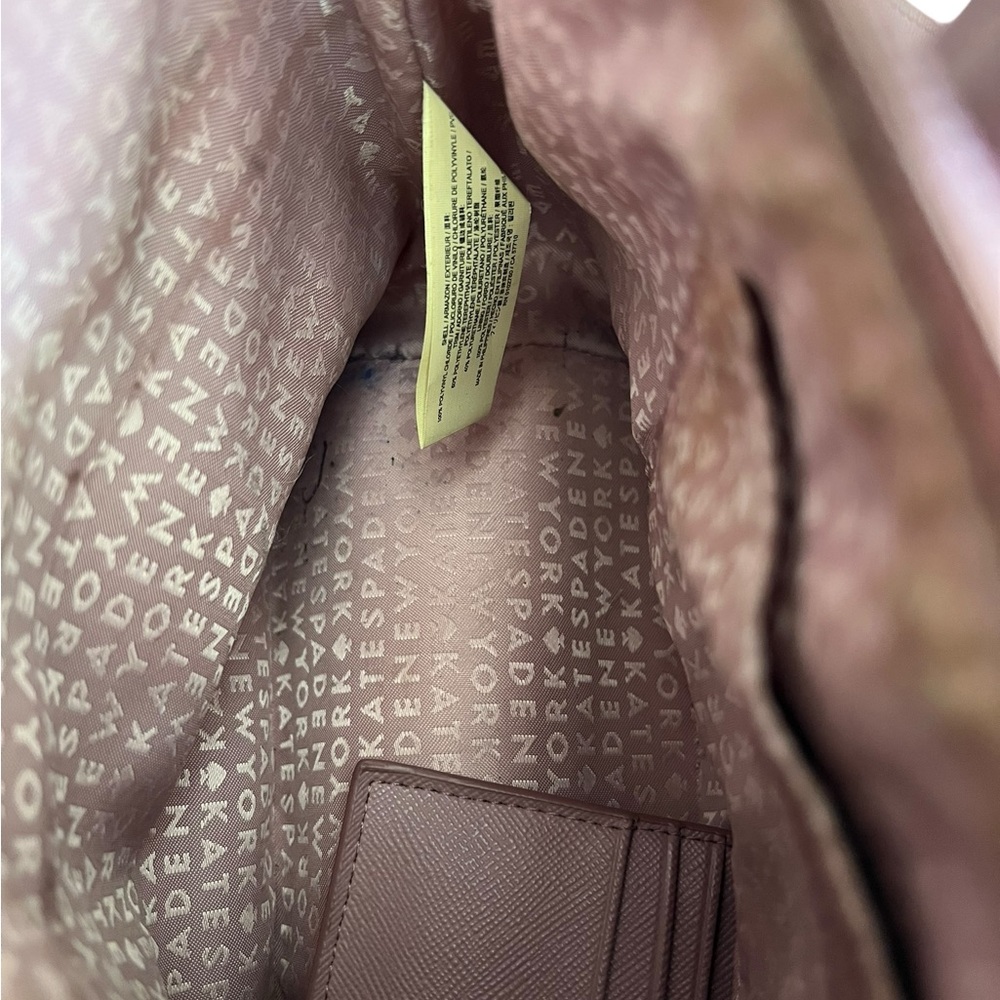 Kate Spade Greta Court Glitter Crossbody Bag FLAWED *READ* - Picture 7 of 12